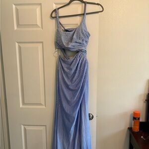 Elegant Blue Evening Gown